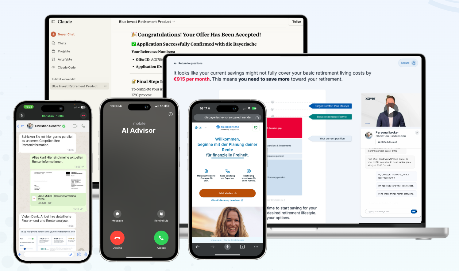 金融咨询的多渠道方法